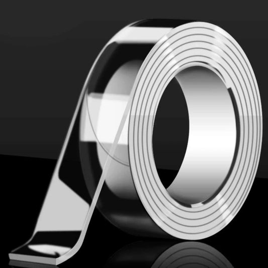 Double sided reusable tape